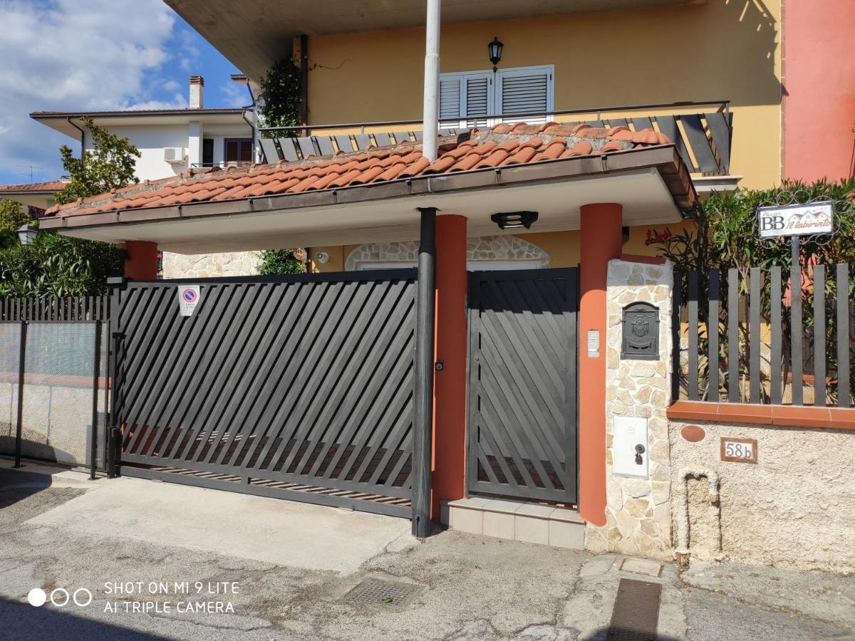 Il Labirinto Bed and Breakfast Sulmona Exteriör bild
