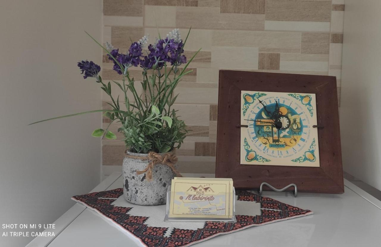 Il Labirinto Bed and Breakfast Sulmona Exteriör bild